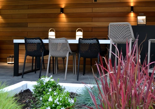 Lucide JOE - Lampe de table Rechargeable Intérieur/Extérieur - Batterie/Piles - Ø 14,5 cm - LED Dim. - 1x3W 3000K - IP44 - Blanc - ambiance 7